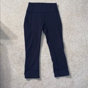 Lululemon In Movement Crop Leggings